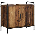 Fürdőszobai Szekrény Szett 4 db Antik Fa 40 x 36 x 200,5 cm 6