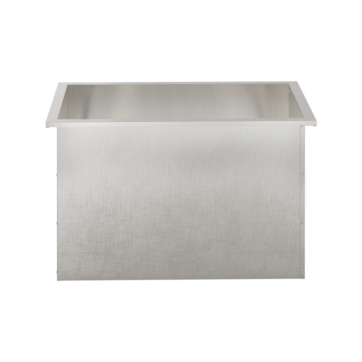 Led-es kerti virágláda Ezüst 50 x 80 x 48 cm Rozsdamentes Acél 5