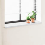 Ablakpárkány Fehér 120 x 45 x 4,5 cm PVC
