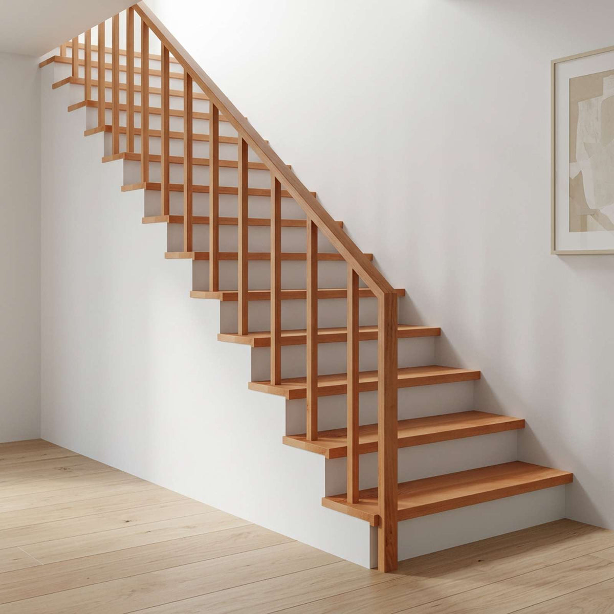 Lépcsőszőnyegek 20 db 120 x 25 x 2 cm Lakk Tömör bükkfa