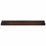 Lépcsőszőnyegek 4 db 120 x 25 x 2 cm Sötét Barna Tömör bükkfa 3