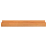 Ablakpárkányok 2 db Világos Barna 90 x 30 x 2 cm Tömör bükkfa 4