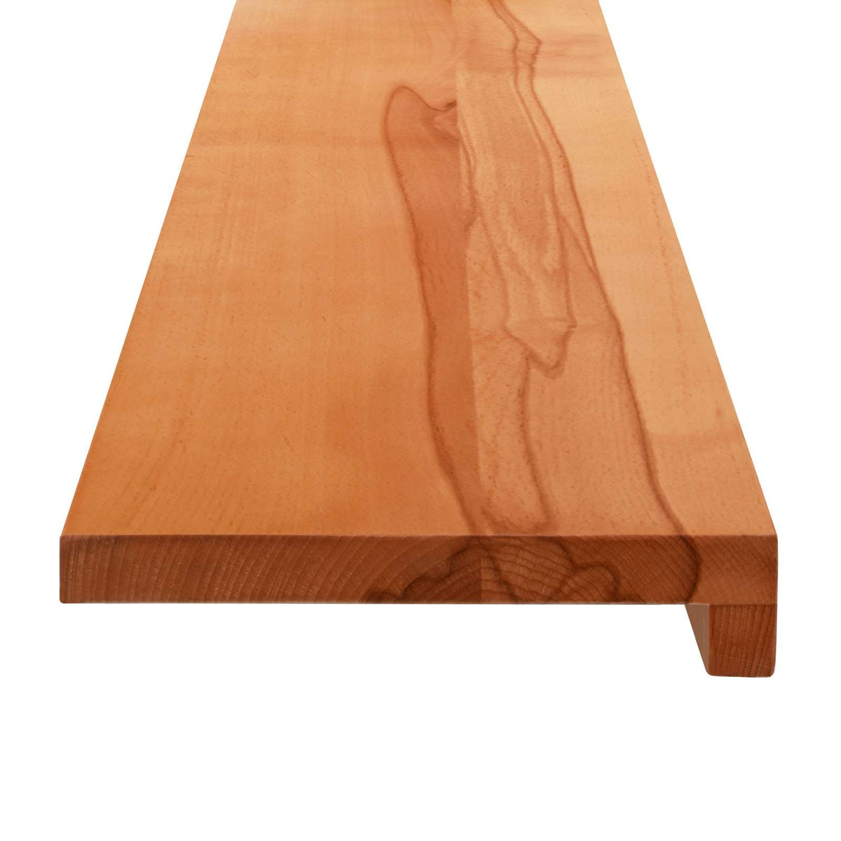 Ablakpárkányok 2 db Világos Barna 100 x 30 x 2 cm Tömör bükkfa 5