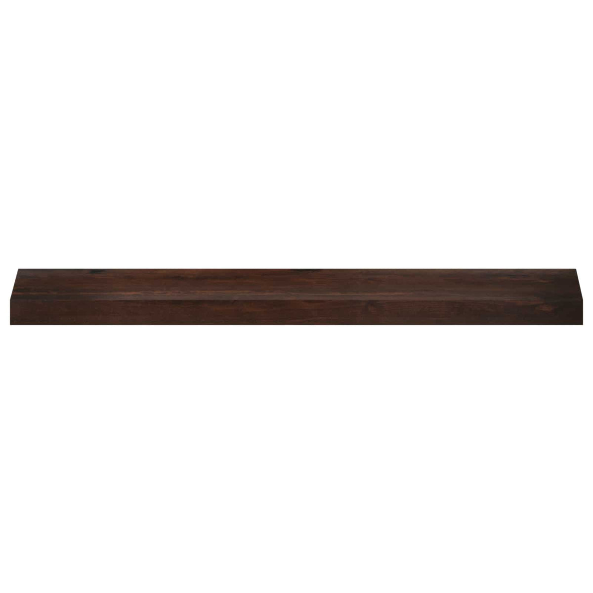 Ablakpárkányok 2 db Sötét Barna 90 x 20 x 2 cm Tömör bükkfa 3