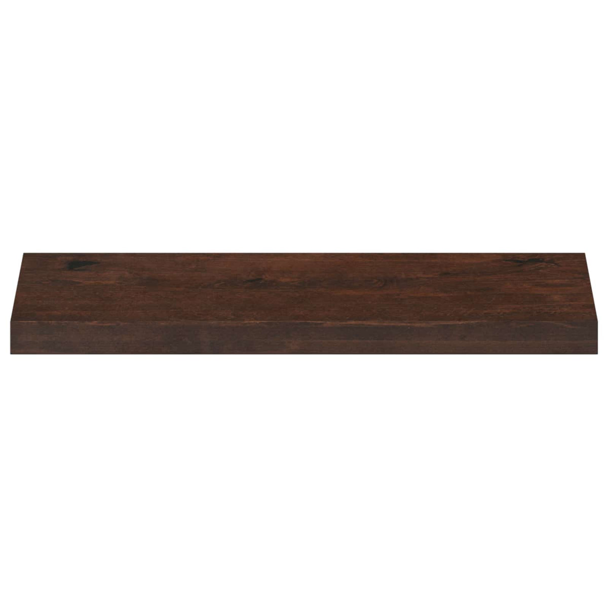 Ablakpárkányok 2 db Sötét Barna 80x 25 x 2 cm Tömör bükkfa 3