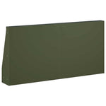 Támfal 6 db 40 x 12 x 50 cm Acél Olajzöld 5