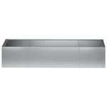 Támfal 6 db 200 x 100 x 30 cm Horganyzott Acél Ezüst 4