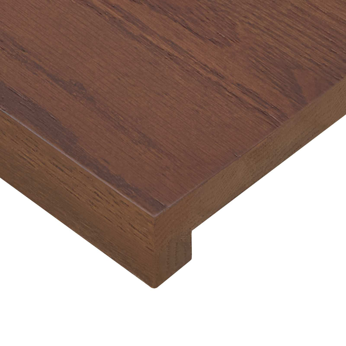 Lépcsőfok 4 db 90 x 25 x 2 cm Sötét Barna Tömör Tölgyfa 6