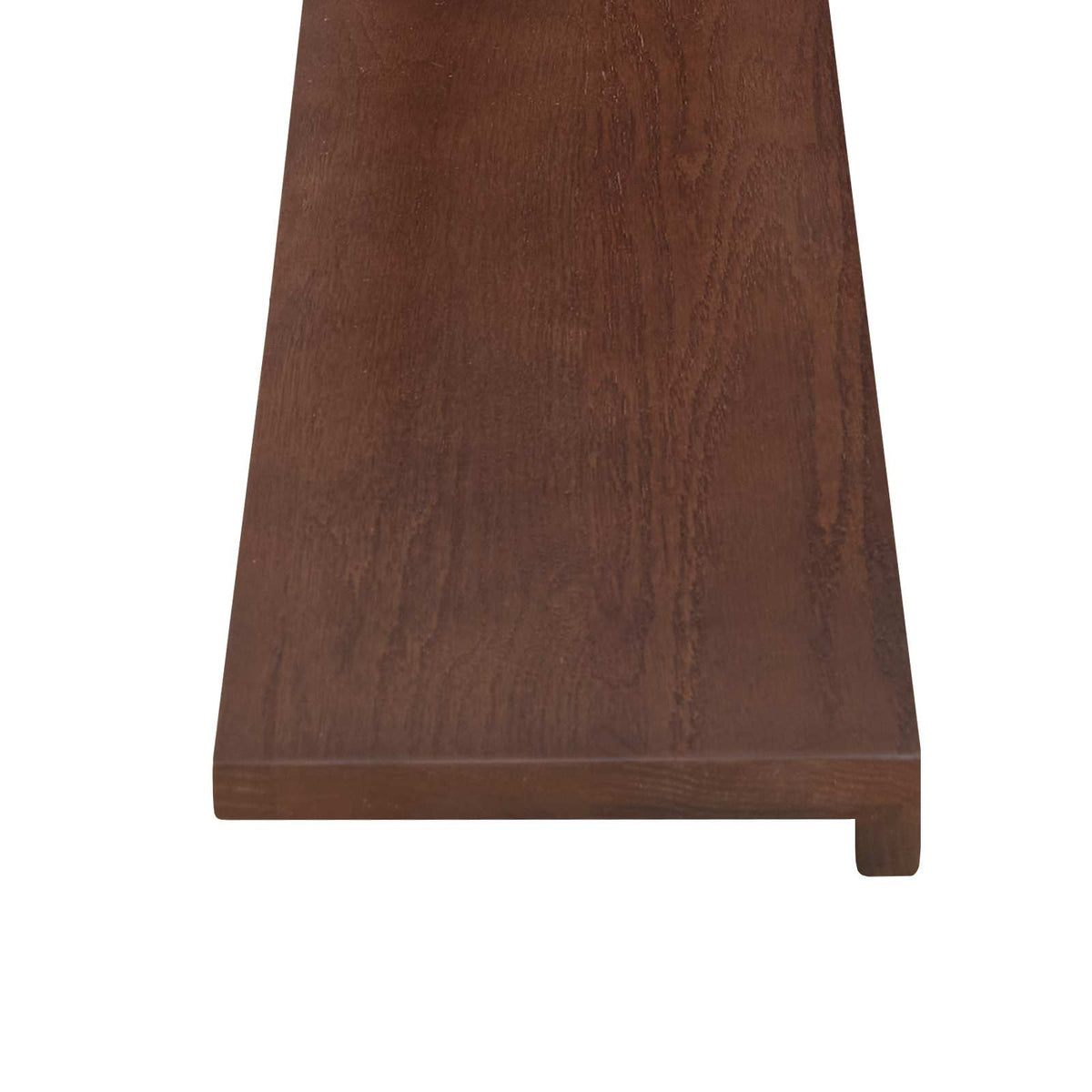 Lépcsőfok 4 db 90 x 25 x 2 cm Sötét Barna Tömör Tölgyfa 4