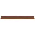 Lépcsőfok 8 db 120 x 25 x 2 cm Sötét Barna Tömör Tölgyfa 3