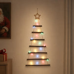 Akasztható karácsonyfa 90 cm 30 LED Többszínű 3