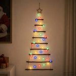 Akasztható karácsonyfa 120 cm 50 LED Többszínű 3