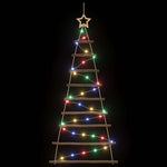 Akasztható karácsonyfa 120 cm 50 LED Többszínű 5