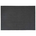 Szőnyeg ORIZ Fekete hálós minta 120 x 170 cm 100% poliészter 2