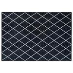 Szőnyeg ORIZ Fekete gyémánt minta 240 x 340 cm 100% poliészter 2