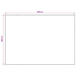 Szőnyeg ORIZ Sötét kék 200 x 280 cm 100% poliészter 4