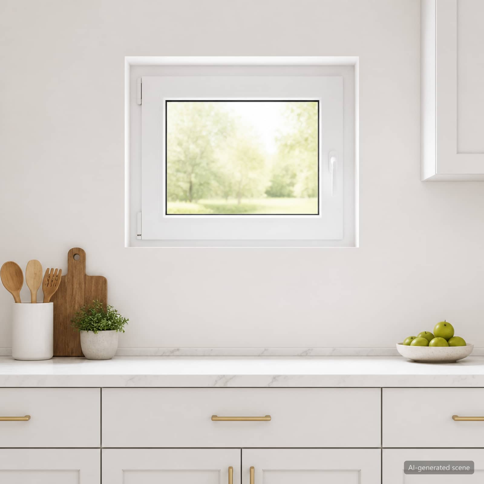 Pinceablak belső szín fehér RISOR 70 x 60 cm