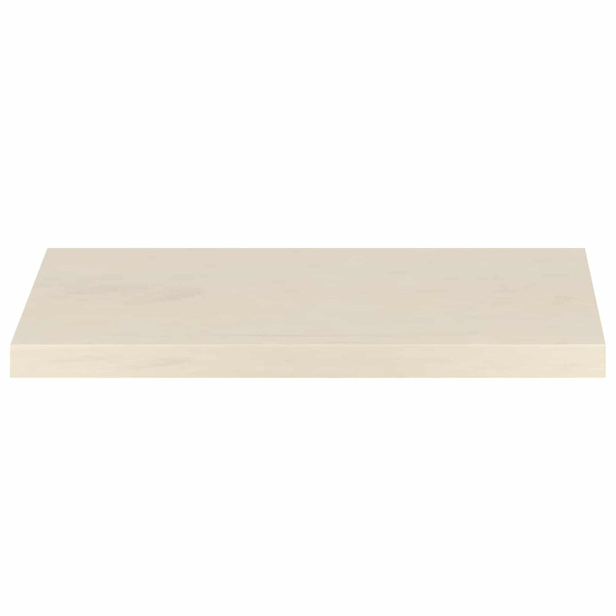 Ablakpárkányok 2 db Fehér 80 x 40 x 2 cm Tömör Tölgyfa 3