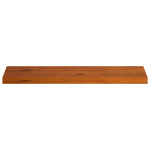 Ablakpárkányok 2 db Barna 100 x 30 x 2 cm Tömör Tölgyfa 3