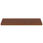 Ablakpárkányok 2 db Sötét Barna 100 x 40 x 2 cm Tömör Tölgyfa 3