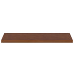 Ablakpárkányok 2 db Sötét Barna 120 x 40 x 2 cm Tömör Tölgyfa 3