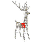 LED-es karácsonyi rénszarvas család 700 LED Meleg fehér 4