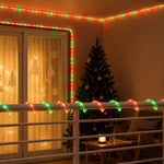 Karácsonyi LED fénykábel 2400 LED Piros, Zöld 100 m 3