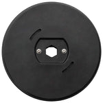 Padlófényesítő kefefej 4 db Ø 13 cm Fekete PP és nejlon 3