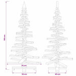 Fából készült Karácsonyfa KOTKA 150 cm Tömör Fenyőfa 8