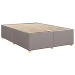 Boxspring ágy matraccal Tópszínű 160 x 200 cm Szövet 5