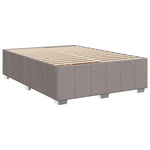 Boxspring ágy matraccal Tópszínű 160 x 200 cm Szövet 5