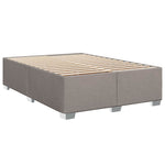 Boxspring ágy matraccal Tópszínű 160 x 200 cm Szövet 6