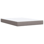 Boxspring ágy matraccal Tópszínű 160 x 200 cm Szövet 7