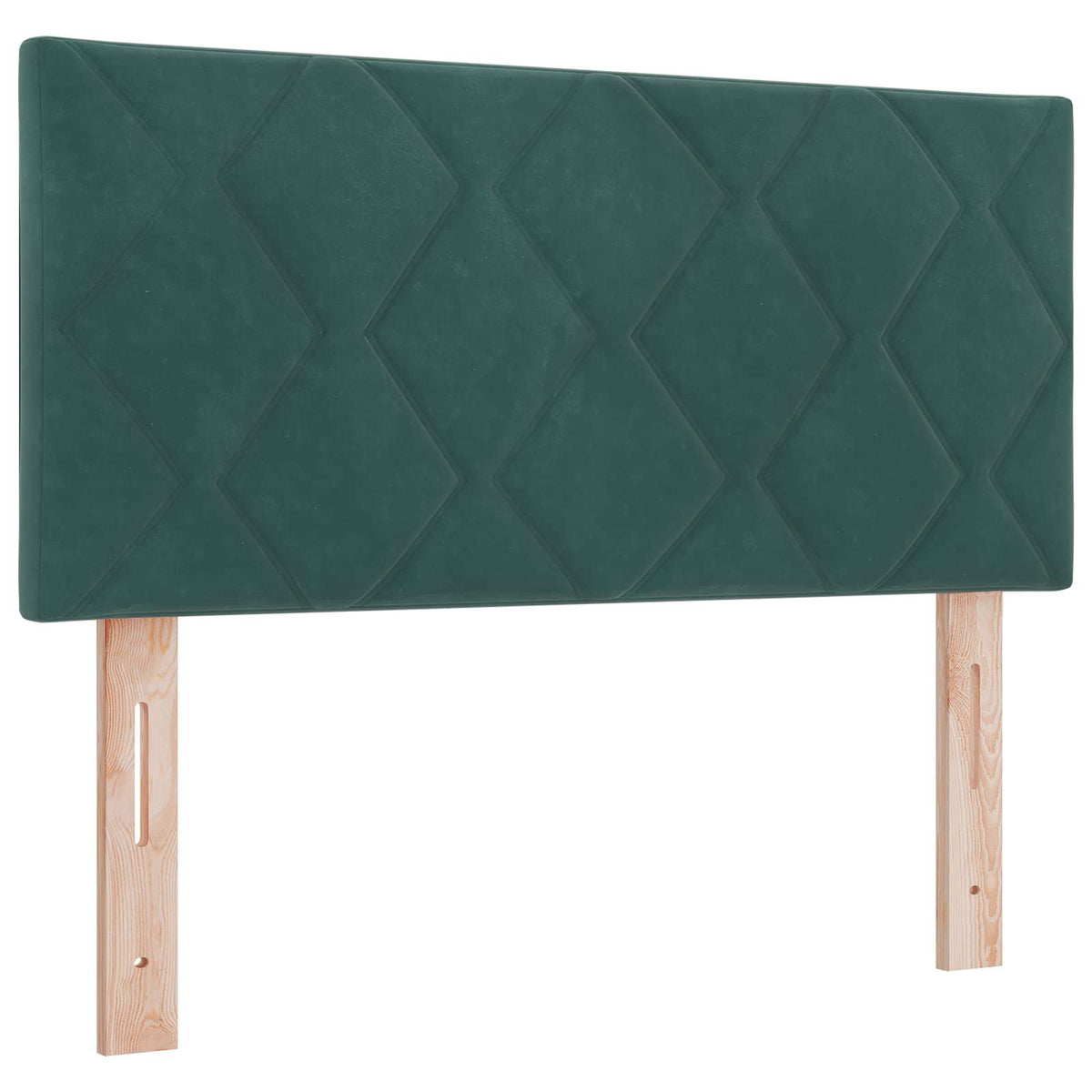Óriási Ágy Matrac és LED világítással Sötétzöld 120 x 200 cm 5