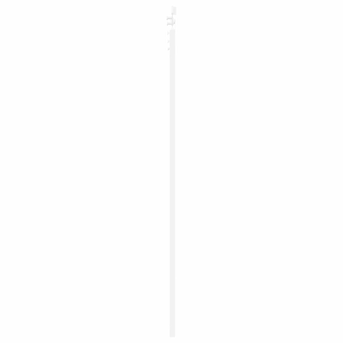 Csúszó ajtó 78 x 211 cm Szerelt Fa Fehér 5