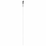 Csúszó ajtó ORKDAL 78 x 211 cm Szerelt Fa Fehér és Fekete 5