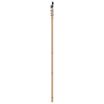 Csúszó ajtó ORKDAL 93 x 211 cm Szerelt Fa Természetes és Fekete 5