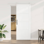 Csúszó ajtó ORKDAL 93 x 232 cm Szerelt Fa Fehér