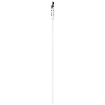 Csúszó ajtó ORKDAL 86 x 211 cm Szerelt Fa Fehér és Fekete 5