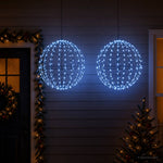 Karácsonyi csúcsdísz világítás 2 db 384 LED Kék 3