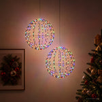Karácsonyi csúcsdísz világítás 2 db 240 LED Többszínű 3