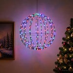 Karácsonyi csúcsdísz világítás 160 LED RGB Átmérő 50 x 52 cm 3
