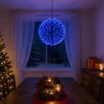 Karácsonyi csúcsdísz világítás 750 LED Kék Átmérő 50 x 52 cm 3