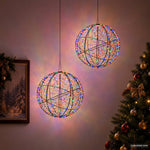 Karácsonyi csúcsdísz világítás 2 db 1000 LED Többszínű