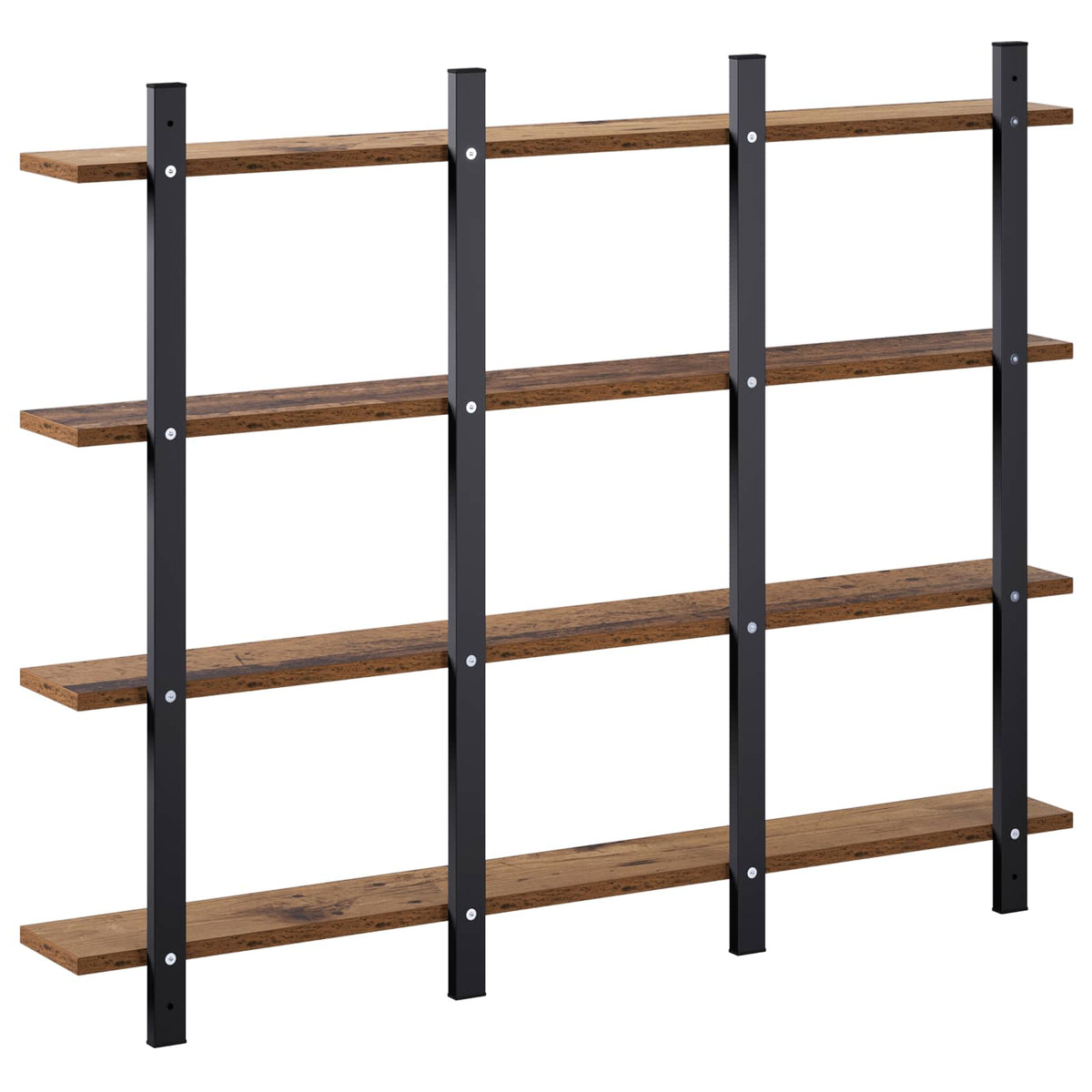 Falpolc Antik Fa 102 x 13,5 x 80 cm Szerelt Fa 5