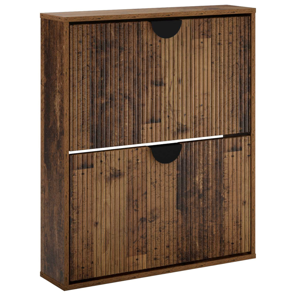 Cipőszekrény VENRAY 70 x 17 x 82 cm Szerelt Fa Antik Fa 2