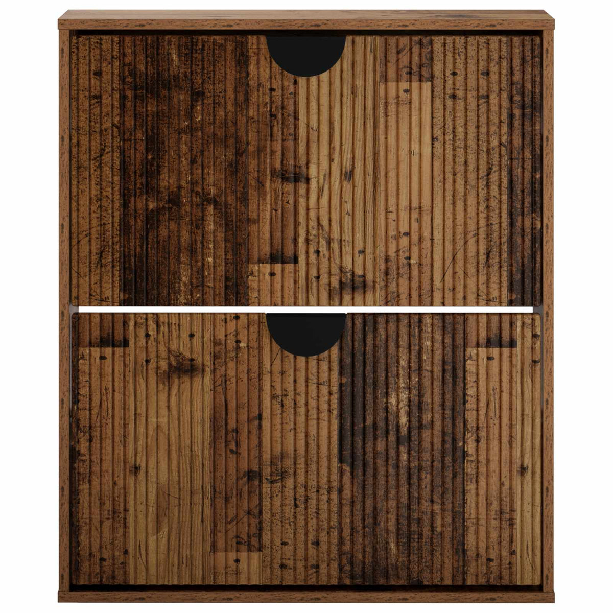 Cipőszekrény VENRAY 70 x 17 x 82 cm Szerelt Fa Antik Fa 5