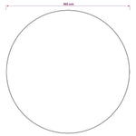Szőnyeg IZA Bézs Ø 160 cm 100% poliészter Alacsony szálú 6