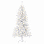 Műanyag Hajtogatós Karácsonyfa 120 cm 150 LED Meleg fehér 4