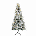 Műanyag Hajtogatós Karácsonyfa 120 cm 150 LED Meleg fehér 4